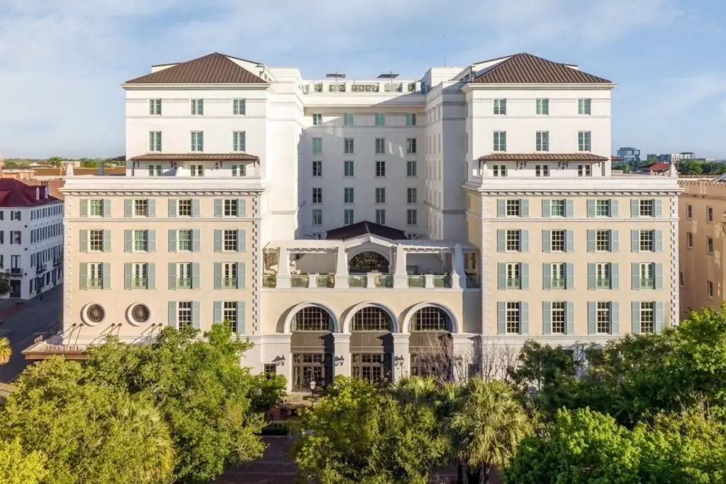 View from Marion Square Hotel Bennett